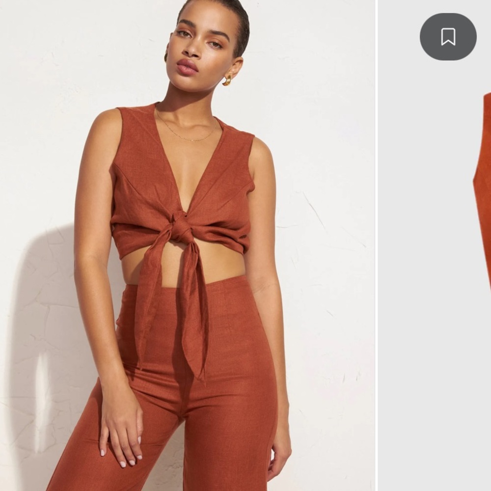 Faithfull the Brand Dalaila Tie Top